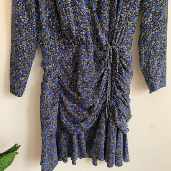 Veronica Beard Ruched Lou Lou Dress